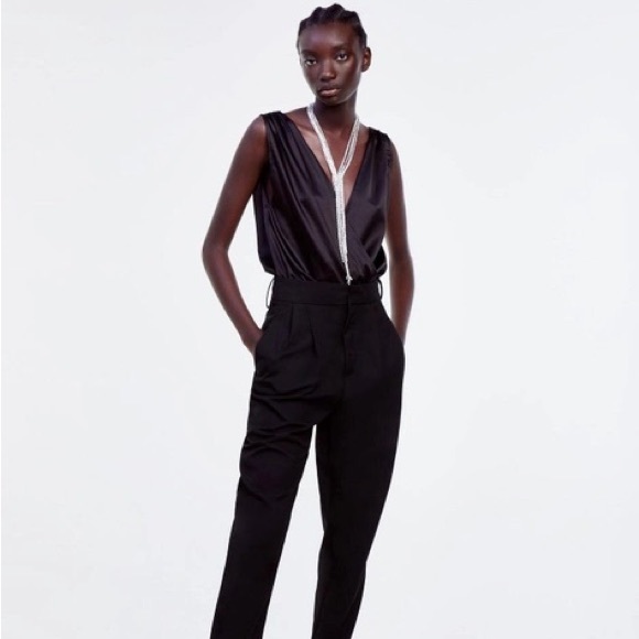 Zara Bodysuit in Black - Picture 2 of 8